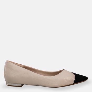 Sapatilha-Creme-e-Preto-Detalhe-Frontal-|-Comfort-Tamanho--34---Cor--AVEIA-0